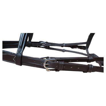 Brown Leather Horse Reins with Grip – Durable Riding Reins - BH-09 Havana - Youshaelia