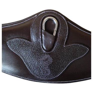 Premium Leather Horse Girth with Snap Hook – Durable & Padded - Youshaelia