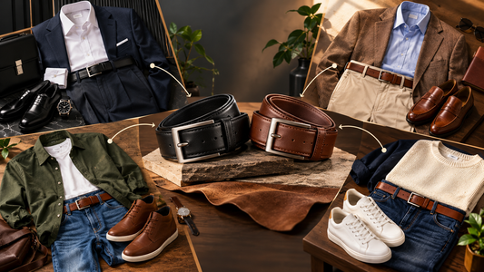 How to wear a Leather belt