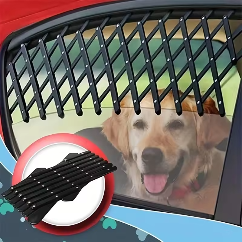 Autoraam Hondenrooster Ventilatie Veiligheidsgrill voor Honden Auto's SUV's Vrachtwagens