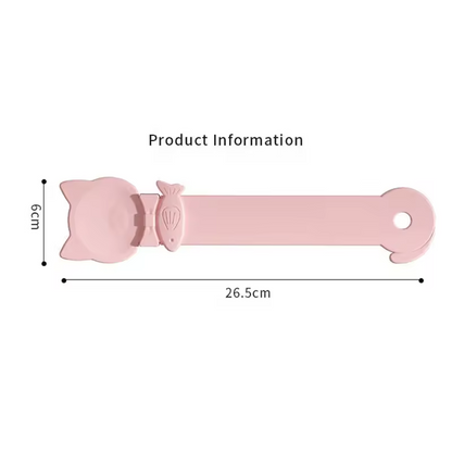 Kattenlekkernij Knijplepel Lange Handgreep Natvoer Pureedispenser Voedingshulpmiddel