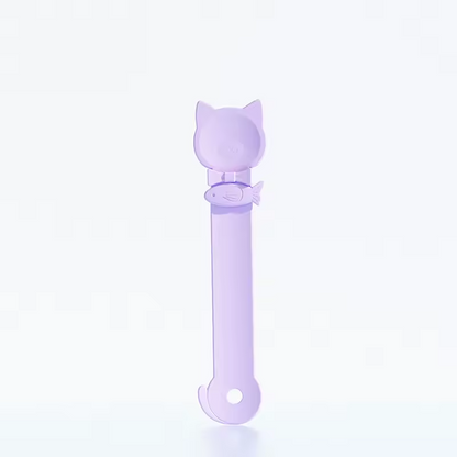 Kattenlekkernij Knijplepel Lange Handgreep Natvoer Pureedispenser Voedingshulpmiddel