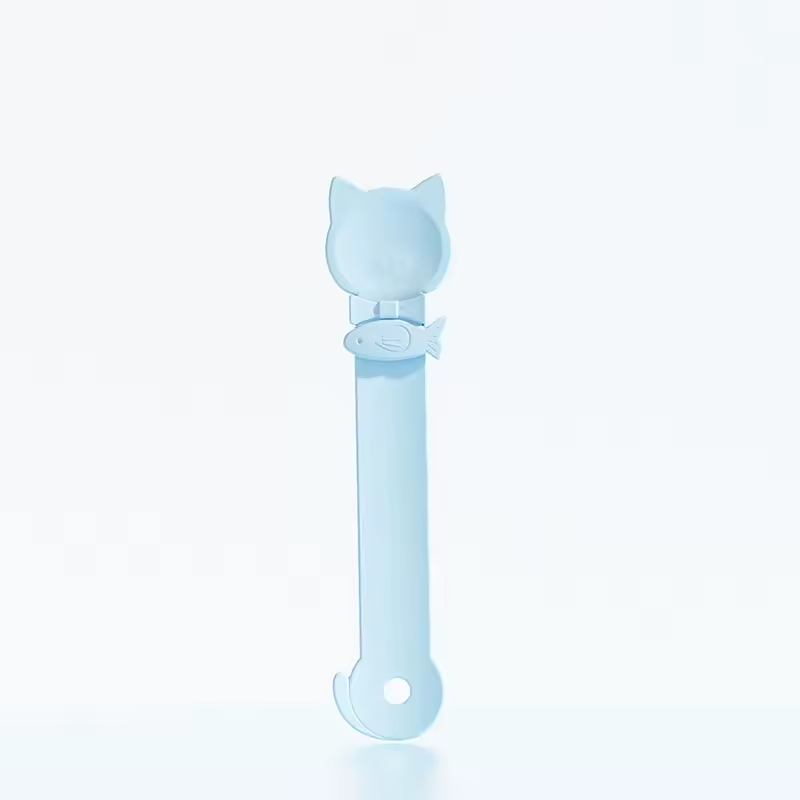 Kattenlekkernij Knijplepel Lange Handgreep Natvoer Pureedispenser Voedingshulpmiddel