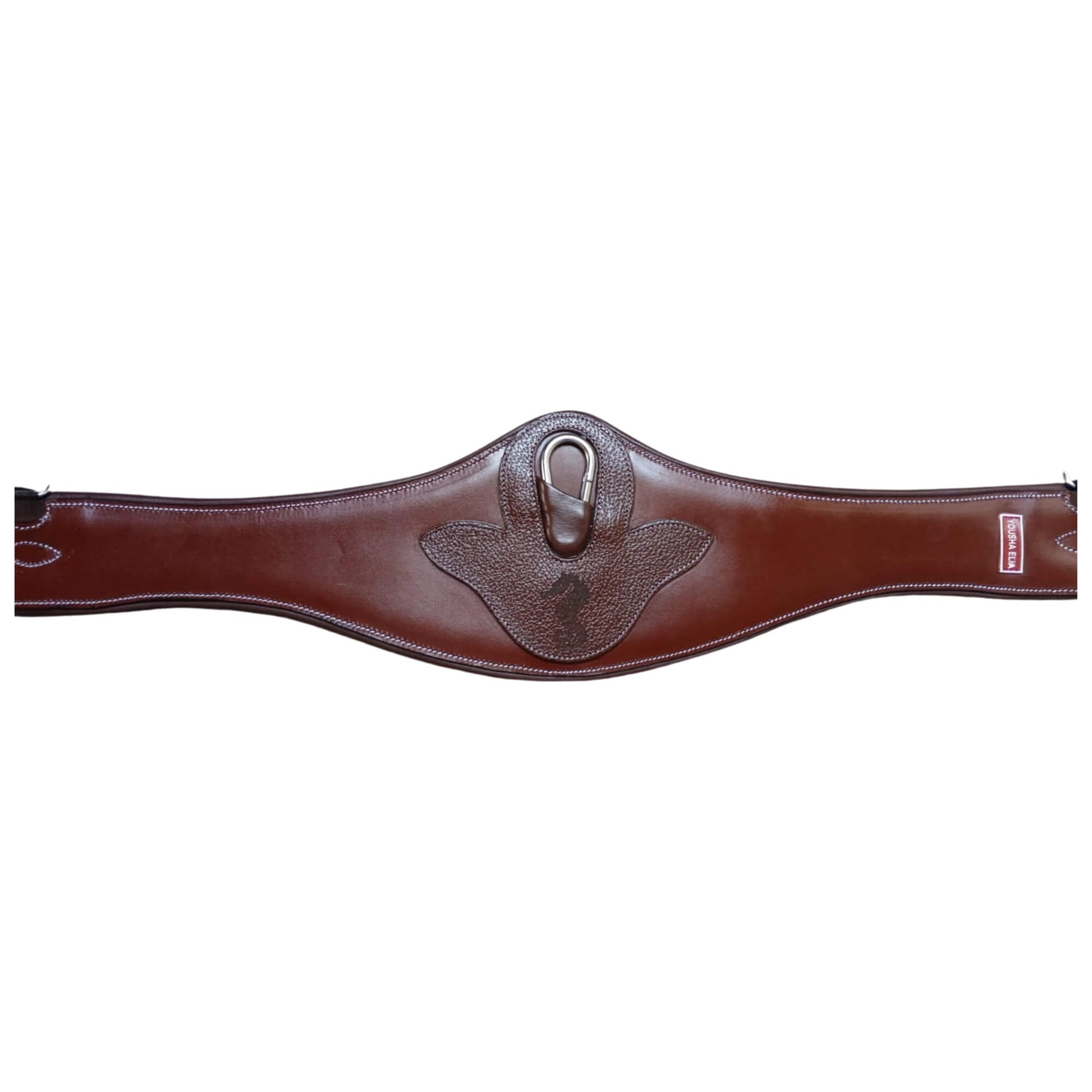 Premium Leather Horse Girth with Snap Hook – Durable & Padded - Youshaelia