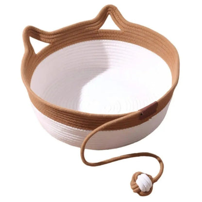 Cotton Rope Cat Bed